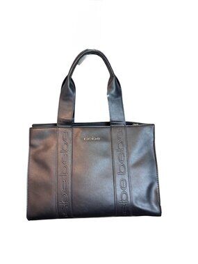 BEBE weekend overnight travel work gym large bag black EUC
